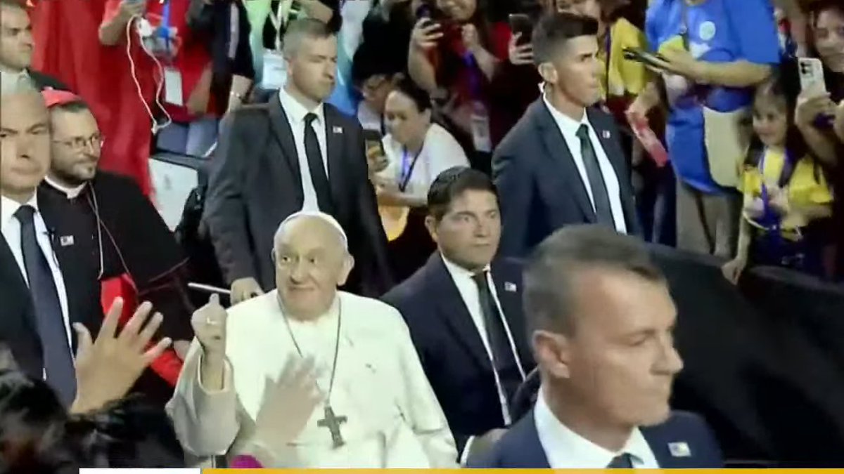 ShalomWorldTV's tweet photo. #PopeFrancis has arrived at Ulaanbaatar's Steppe Arena to preside over Holy Mass
Tune in to watch the LIVE
https://t.co/z1lqmxTCID

#ApostolicJourneyToMongolia #HopingTogether #Mongolia #PopeFrancisInMongolia https://t.co/2cl2qbmTup