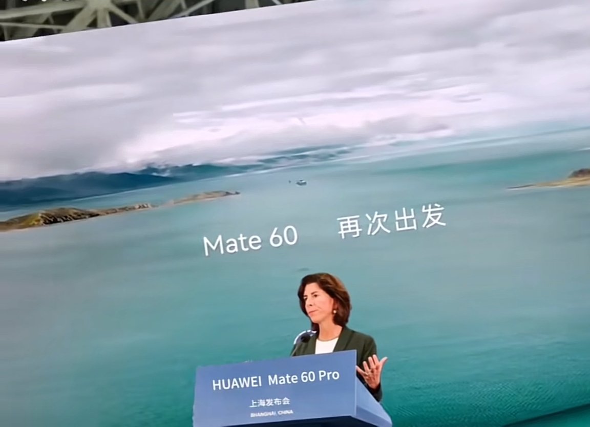 bluefsllypj's tweet photo. HUAWEI ：  Thank you friends,thank you Gina Raimondo madam https://t.co/eMX7p2NXqF