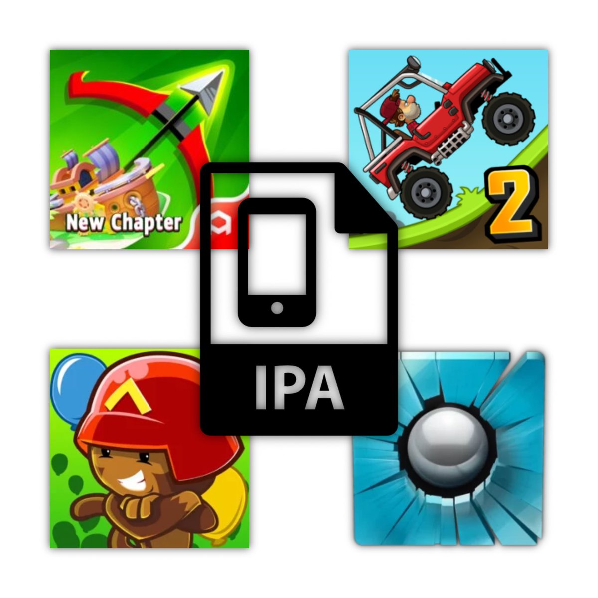TweakHome's tweet photo. New IPA From TweakHome
1-Bloons TD Battles.
2-Smash Hit.
3-Hill Climb Racing 2.
4-Archero.
Link:
⬇️⬇️⬇️⬇️⬇️⬇️
https://t.co/iX9k7CMlZT https://t.co/kDQy5galio
