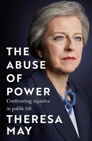 Theresa May spot on in her book about the importance (and the decline) of moral purpose and selflessness in public service.