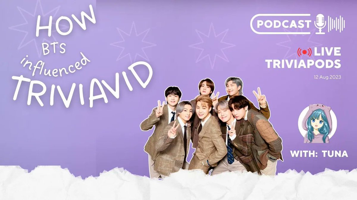 trivia_vid's tweet photo. MinTri mau cerita nih gimana awal mulanya ada triviavid dan terdapat pengaruh BTS juga.

Ayo dengerin videonya di YouTube Channel triviavid
(https://t.co/a9TYQ4w5Z1)

#triviavid #triviapod #podcast #youtube #bts #btsinspired #watch https://t.co/EIrEvvMSUx
