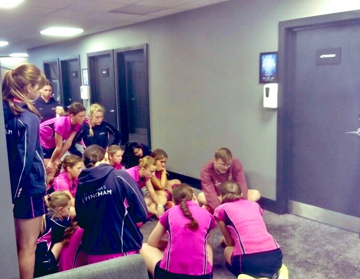 StTsSport's tweet photo. Ready for day 2 after a lot of in-depth video analysis last night &amp; this morning 💪🏑📚 https://t.co/yskXE9dp1p