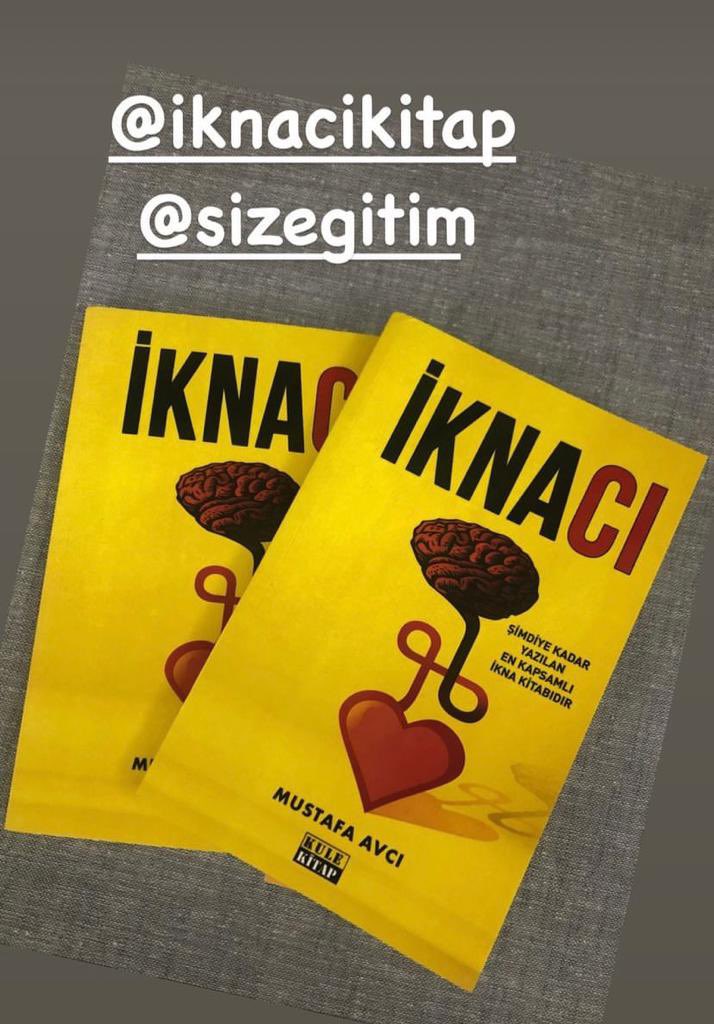 iknacikitap's tweet photo. Tavsiye edilir…
#Ankara #Samsun #İstanbul #HakanFidan #iknacı #ikna #satış https://t.co/4AKXan2qvB