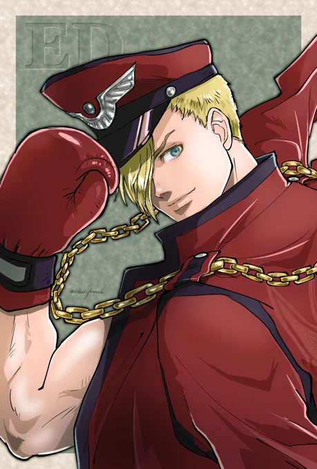9月3日!! エドくん誕生日おめでとうございます6参戦楽しみすぎる#StreetFighter#格ゲーキャラ描こうぜ 