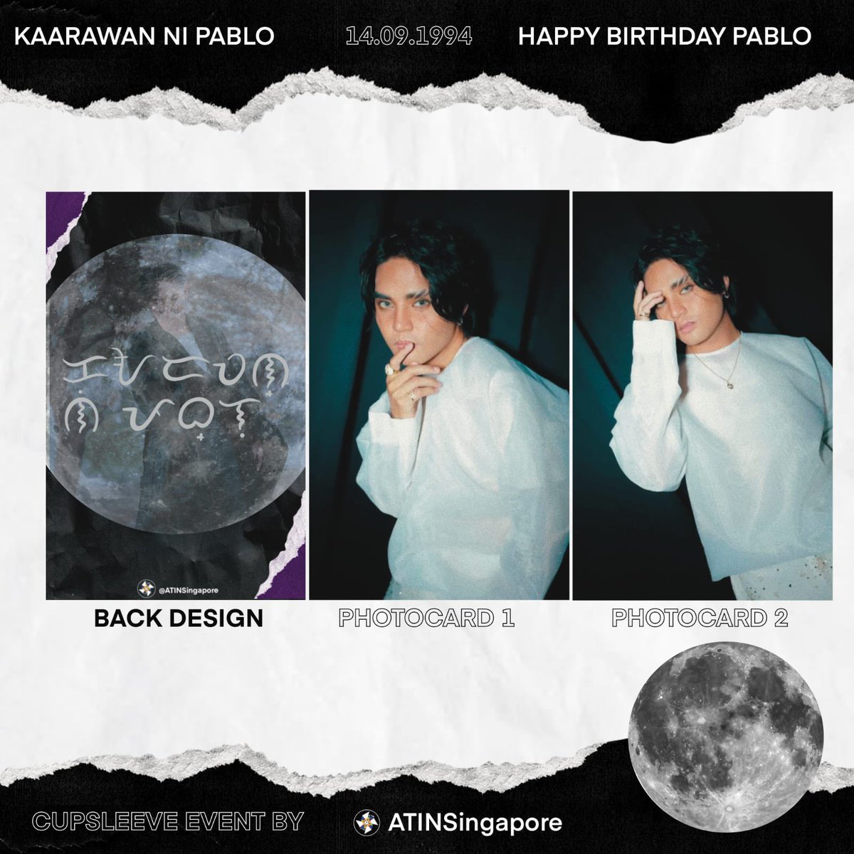 DroChavez's tweet photo. Hey A’TIN in Singapore! You are all invited to @imszmc Pablo’s Birthday Cupsleeve. 🌙 

🗓️ 17 Sep 2023, 2pm-6pm
📍 Settler’s Café by Mosanco
🚆 near Farrer Park MRT
🥤 Min Spent $20

Register Here: https://t.co/qDfL5oparB

#ATINSingapore #KaarawanNiPablo https://t.co/evA1JT6ACr