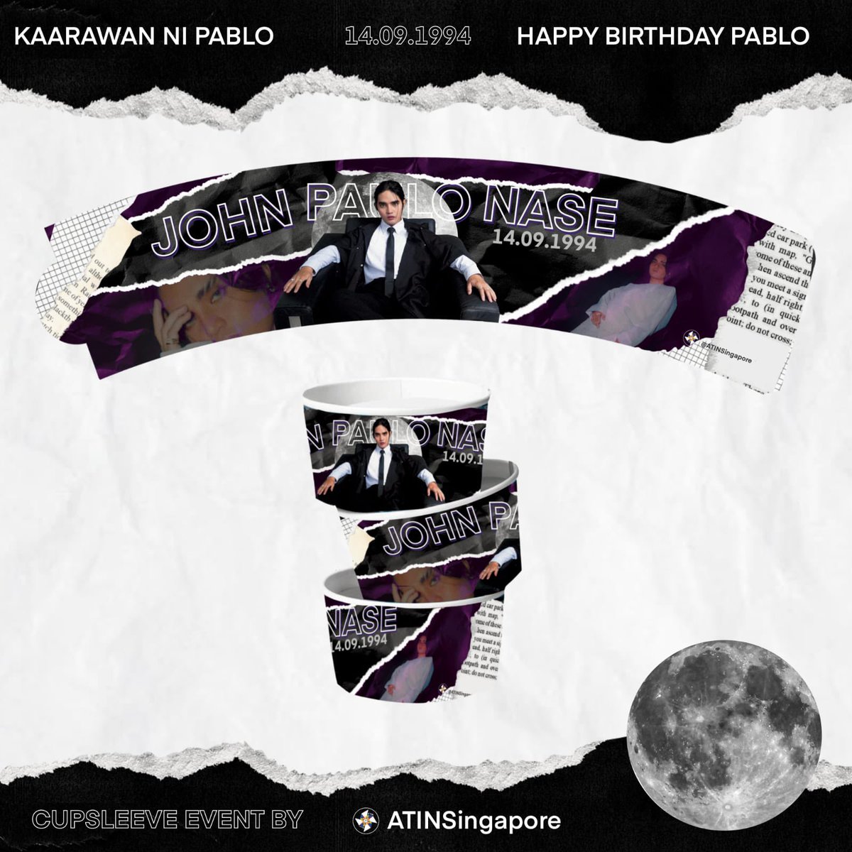DroChavez's tweet photo. Hey A’TIN in Singapore! You are all invited to @imszmc Pablo’s Birthday Cupsleeve. 🌙 

🗓️ 17 Sep 2023, 2pm-6pm
📍 Settler’s Café by Mosanco
🚆 near Farrer Park MRT
🥤 Min Spent $20

Register Here: https://t.co/qDfL5oparB

#ATINSingapore #KaarawanNiPablo https://t.co/evA1JT6ACr