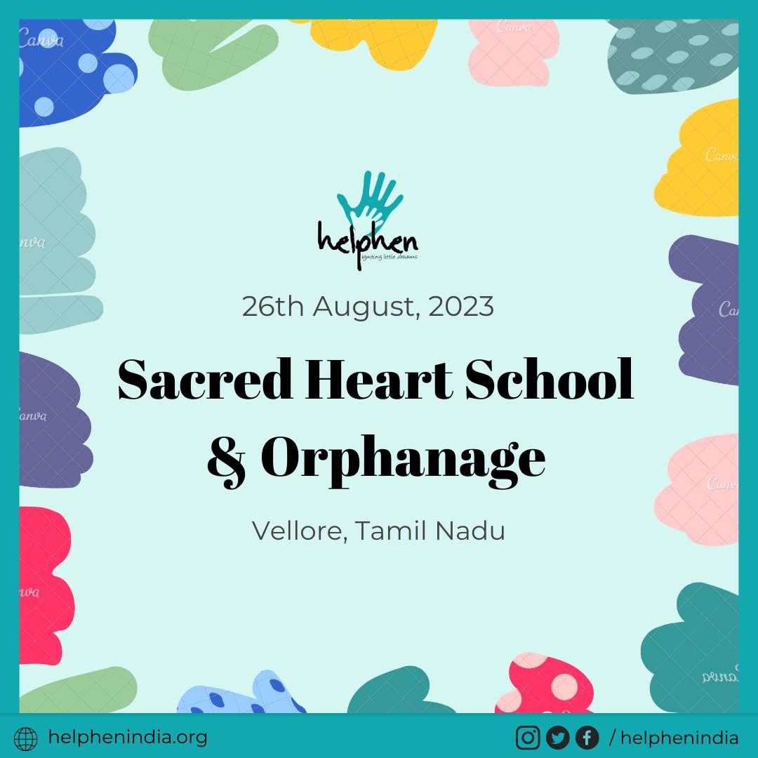 HelphenIndia's tweet photo. On August 26th, #HelphenIndia visited Sacred Heart School &amp; Orphanage, creating a day of fun and #learning for the #children. We taught math lessons and had races, dances, and even rewarded the talented kids with candies! Their #cheerful faces #inspire us to do more such events. https://t.co/IrTlgVVg9b