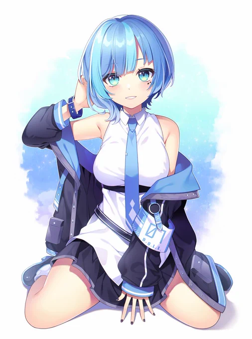 BLUE &amp; FLASH #オーバードール #OC 