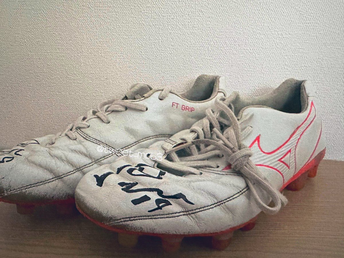mobstapen's tweet photo. 小柏剛ｻﾝの
スパイク⚽️ https://t.co/fBBko1wTf9