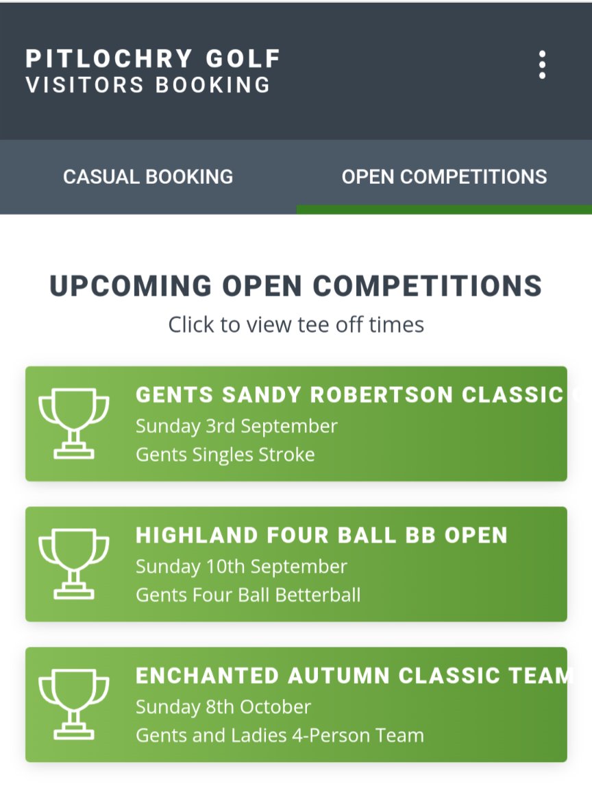 PitlochryGolf's tweet photo. Another stunning morning here at Pitlochry Golf 🌞⛳
Good luck to all those playing in today's Gents Open Competition
The "Sandy Robertson Classic" 🏆 https://t.co/FeBo9zHvsb