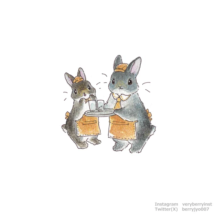 うさぎさんのカフェむむも…お手伝いできるかなぁ? 