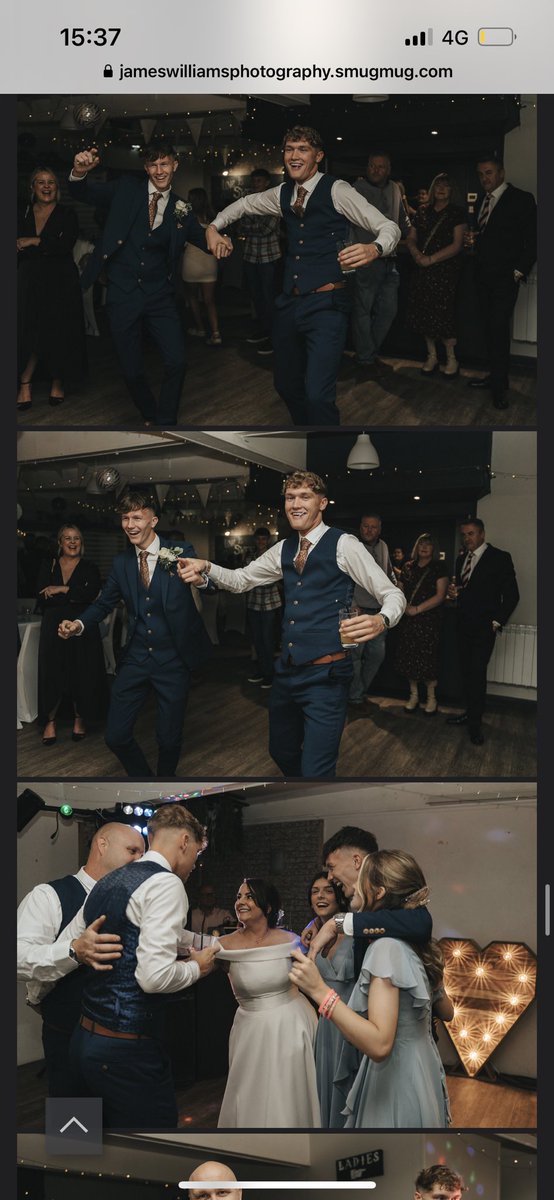 Thank you <a href="/jonathandavey1/">Jonathan Davey</a> <a href="/phil_baines/">Phil Baines</a> mega day xx I now have a wife 😍