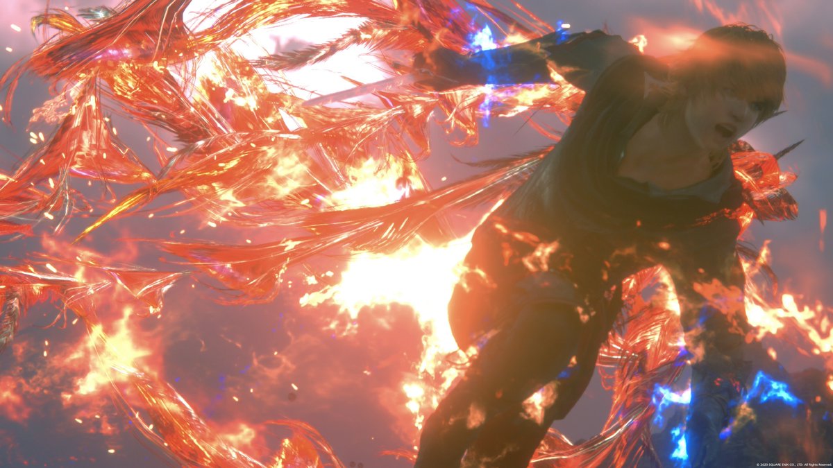 MARSLAVE's tweet photo. #FF16 #FF16PhotoMode  #JoshuaRosfield 😇 https://t.co/kphOtrwL87