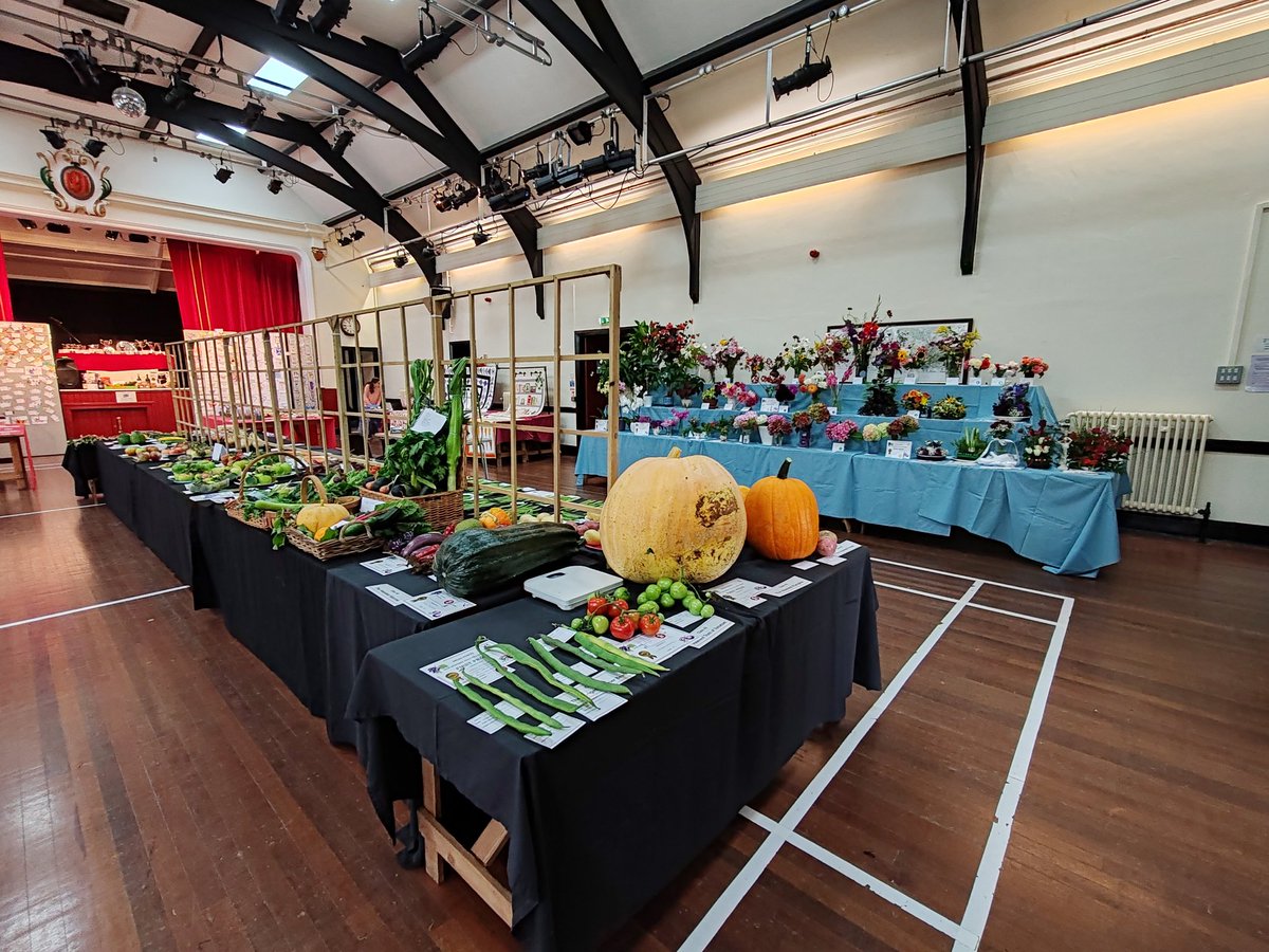 VillageShowDP's tweet photo. @LambethHortUK @PolmontHS17 @HalsteadHort @finchleyhs @growchiswick @wokinghamhort @trhaengland @pumpkin_beth @DulwichGarden Yes, the show part is indoors in our lovely Parish Hall and then we have community stalls in the small garden outside. Our local hedgehog group, Fair trade, even our chiropractor were there. https://t.co/dTdcwtCu9e