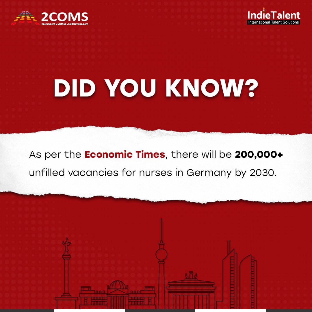 IndieTalent_'s tweet image. Germany is inviting skilled Nurses from across the globe to work in Germany. Eased down migration laws and visa regulations for foreign candidates.

Comment down your queries 

#CareerinGermany #GoGlobal #careeraspirations #workinGermany #globaljobs #placementabroad #career