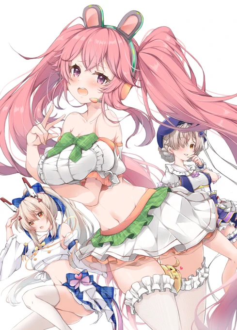 ファンサ#アズールレーン#AzurLane#エマヌエーレ・ペッサーニョ#綾波#シェフィールド 
