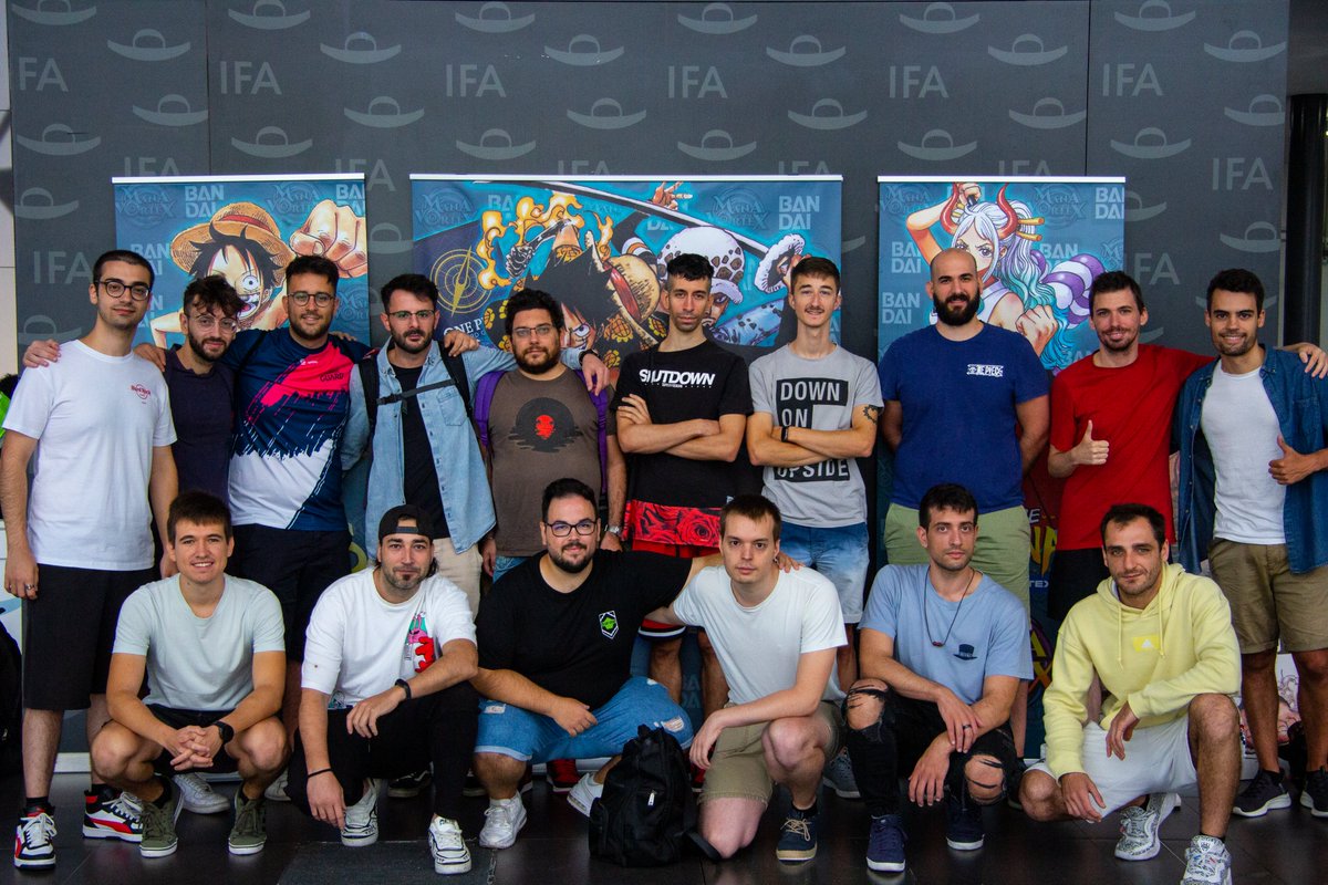 🏴‍☠️REGIONAL ONE PIECE TCG // ALICANTE🏴‍☠️

En breves comienza el TOP16.
Solo puede haber un ganador🏆

QUE GANE EL MEJOR

📺Pásate a verlo en directo: twitch.tv/manavortexshop