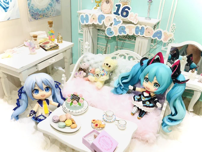 ふわふわ #マジカルミライでねんどり 