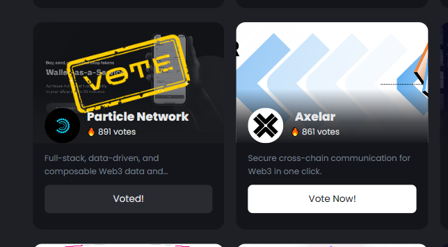 shenmivvv's tweet photo. #Vote2Win #Ultiverse #ParticleNetwork #MetaMerge
let's vote together https://t.co/OJZdFlj6yn