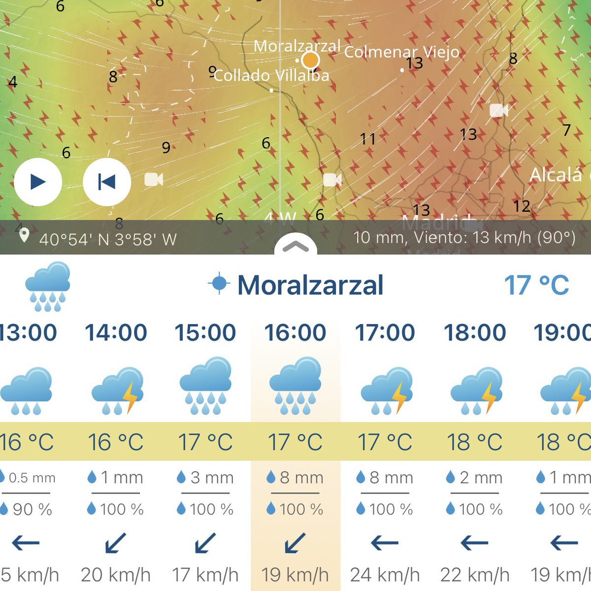PCivilMoral's tweet photo. ❗️⚠️❗️ Activada la alerta ROJA, para hoy en    la sierra, nos encontramos en Preslerta, por si hubiera actuar. 

Sigue nuestras indicaciones y las de @PolMoralzarzal

Ante cualquier emergencia: 112☎️ https://t.co/S99QdtZ1yT