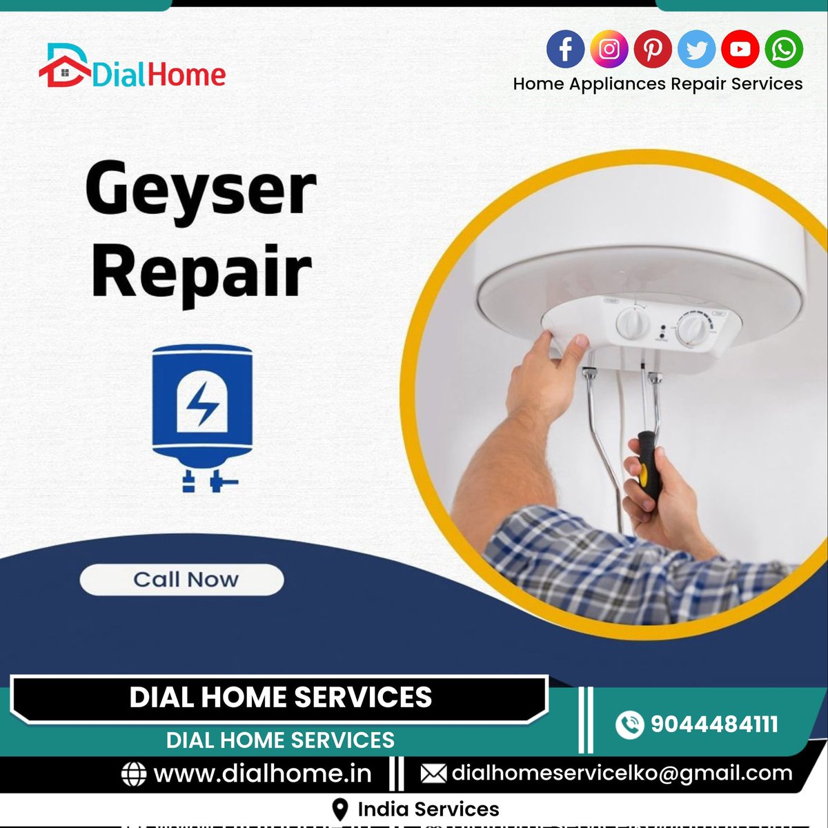 ServicesDial's tweet photo. We Best Geyser repair services by professional services at your door step within 60 min just call now home services. 
We repair all types geyser repair and installations services book now services
 #geyserinstallation #geyserrepair #GeyserService #GasGeyserRepair https://t.co/f53xyPeQYI