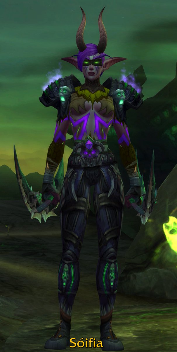 Angstation's tweet image. #Warcraft #NightElf #NElf #BloodElf #BElf #Soifia #Ishnigarrab #Sentoato 

The #Alliance #DemonHunter collection
The #Horde Demon Hunter collection