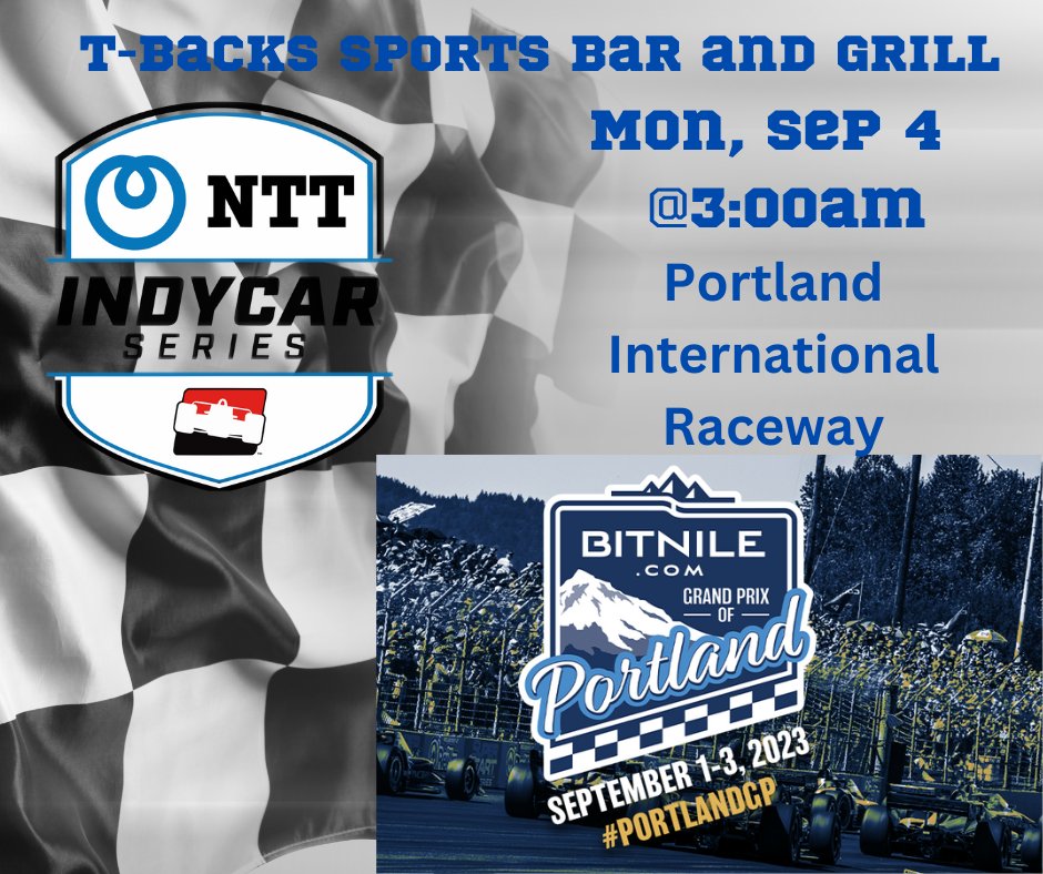 tbacksbbq's tweet photo. Indy car racing has the https://t.co/TDG4OIDaki Grand Prix from Portland International Raceway. T-Backs Sports Bar and Grill will be showing it at 3am Monday morning. Watch all the action live. #IndyCar #angelescity #tbackssportsbarandgrill #tbacksisgood #Pampanga #bitnilegp https://t.co/ykIeLODUlP