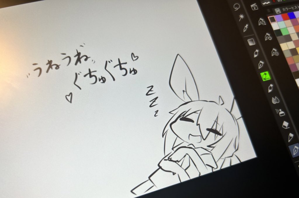 何描こうとしてたっけ…ってなった時に来たリプ描いてました🐰 