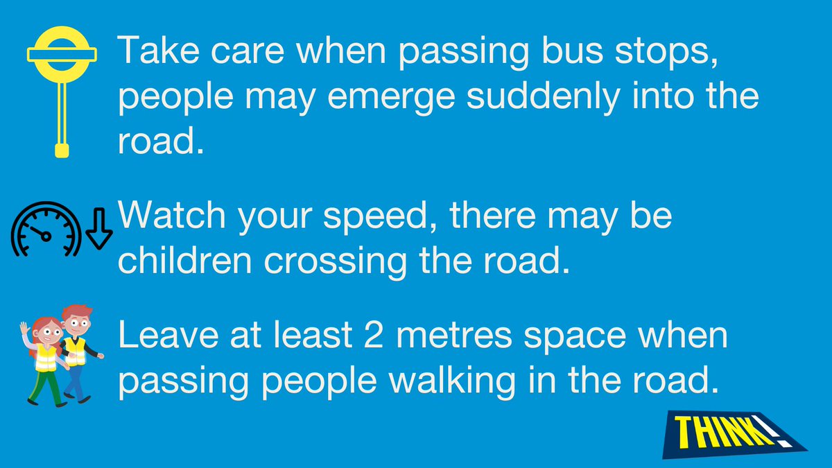 School's back, and so are young pedestrians. Remember to give them extra time and space as they navigate their way.