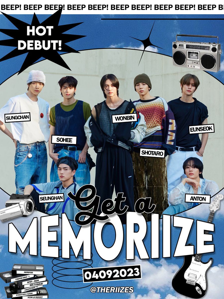 ᅠ
A melody whispers, as if on morning’s dew, and here we unveil “Get A MemoRIIZE” which has arrived: A harmonious cue to welcome the horizons where dreams come true. Fasten the seatbelt and let’s get down, cascading through this tapestry to honor our new page of existence.
ᅠ