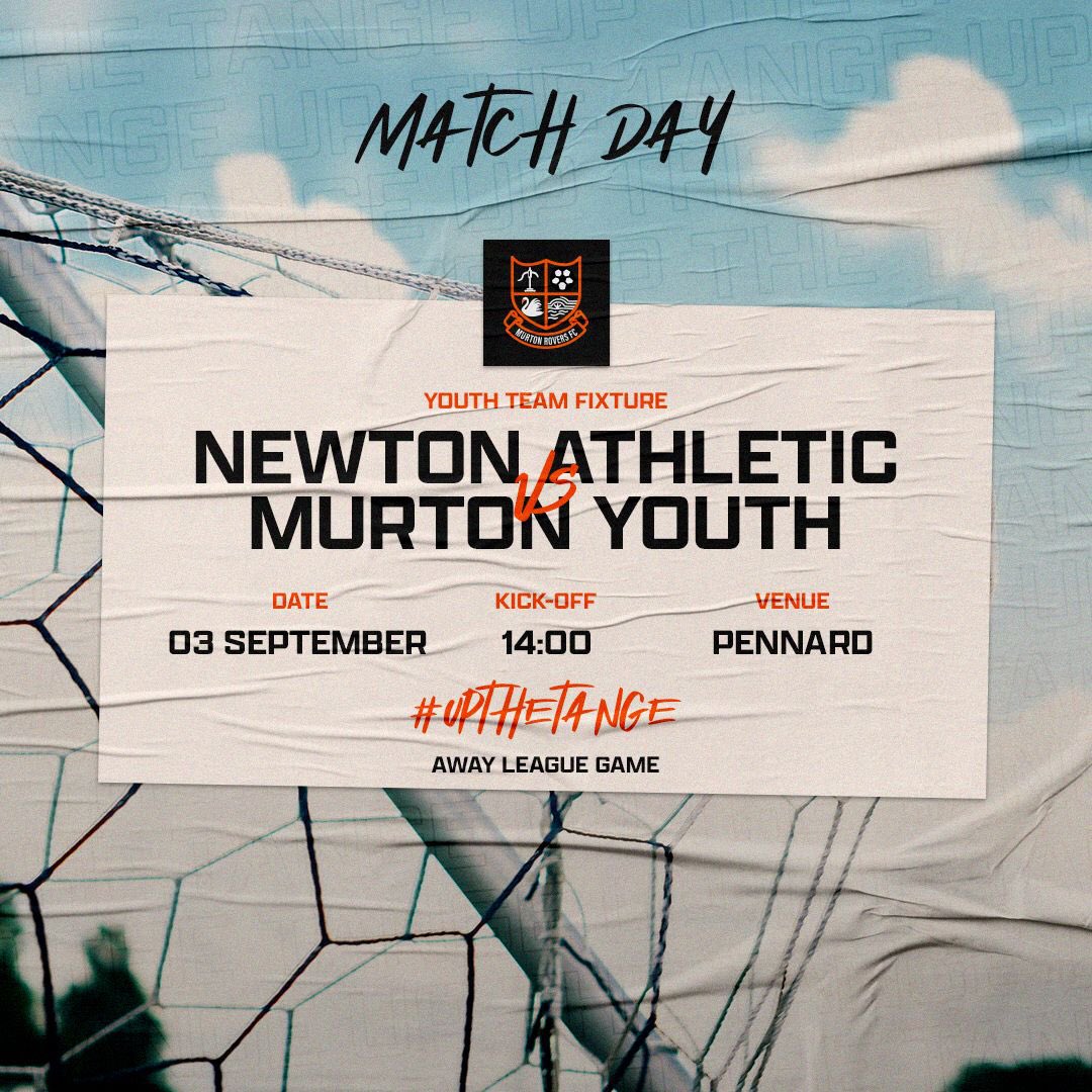 🚨GAME DAY🚨 

Our youth team take on Newton Athletic in todays season opener down Pennard Park. All support is welcomed and much appreciated! Let’s see if we can get 2/2 for the club this weekend 🍊🍊