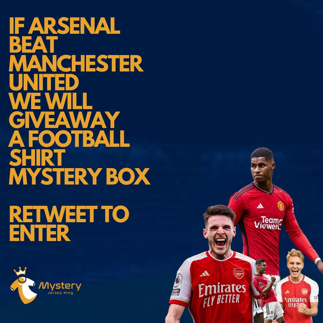 Classic Super Sunday game between two giants of the game!

If Arsenal win, we will give away an MJK mystery box.

🔗 = Retweet to enter 

Let’s see your score predictions in the comments ⬇️