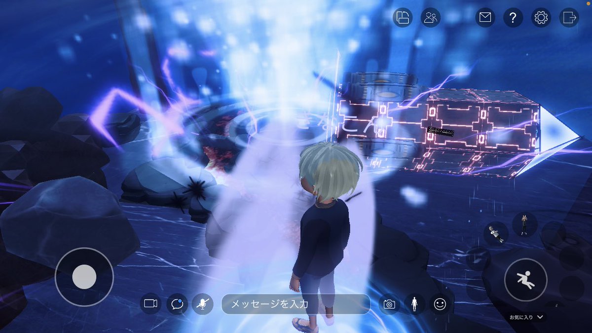 KinakOmocheeze's tweet photo. 昨日はまたまたXANAに行ってきました。

宇宙のブラックホールを表現した場所でしたが、ゲーム要素があってすごく楽しめました🎮✨

ワールドを作ってくれたHi-roさんに感謝です😊

#MSMC 
#MoonshotManClub 
#XANA https://t.co/ANCl3YpIuB
