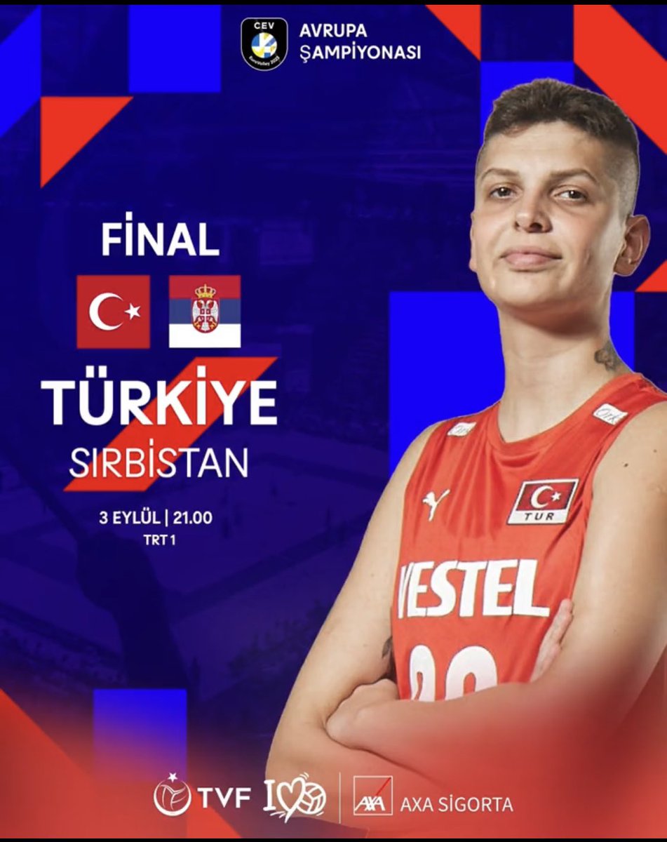 🏐 Finalde başarılar dileriz💯 Bu akşam final maçı bitecek ama yarın ilham olduğunuz kız çocukları voleybol oynamaya devam edecek. Teşekkür ederiz 💐