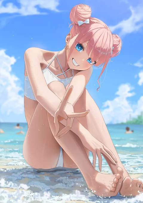 「いい感じに撮れそー?」 