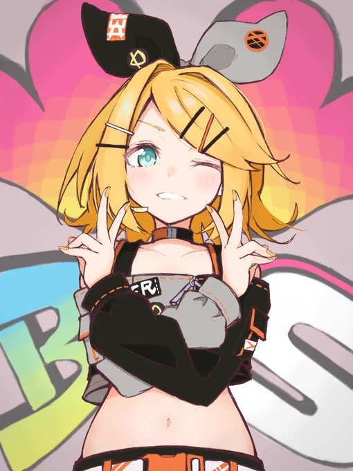 ビビバスリン#鏡音リン #prsk_FA 