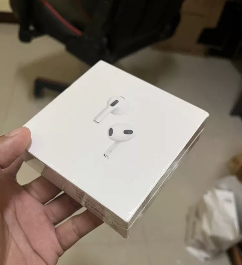 Shoppingxx1's tweet image. 🌟 Airpods3 🌷 เทียบเเท้นะคะ 
 380 รวมส่ง !! ( พร้อมโอนลดได้นะคะ) 
อ่านรายละเอียดด้านล่างนะคะ ⬇️⬇️
รูปจากรีวิวค่ะ 🙏🏻 
#หูฟังไร้สาย #ส่งต่อหูฟัง #หูฟังมือสอง #หูฟังบลูทูธ #airpodsมือสอง #airpodsมือ2 #AirPods3 #AirPods #ส่งต่อairpod #แอร์พอดมือ2 #แอร์พอตมือสอง #ส่งต่อไอโฟนมือสอง