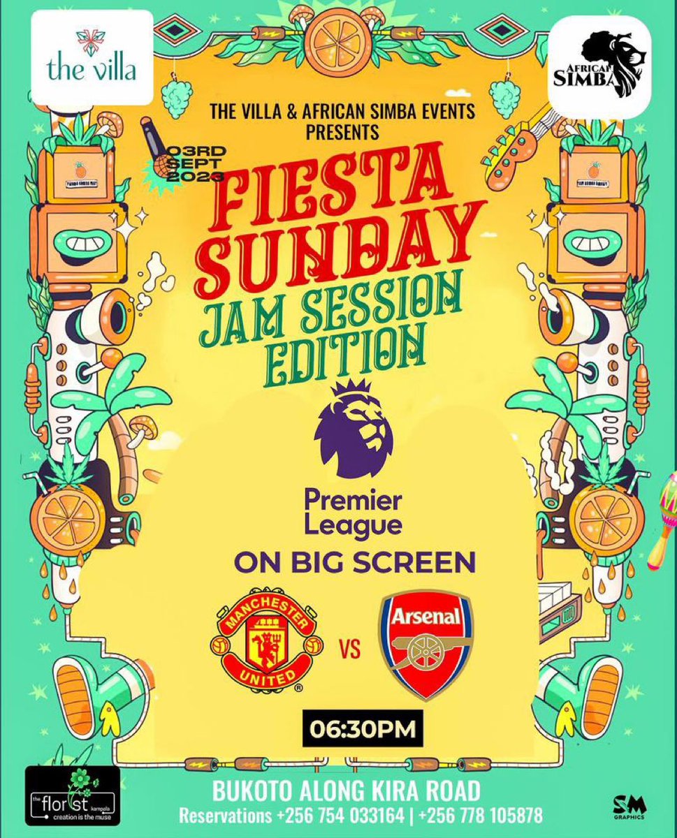 Fwallu1920's tweet photo. Today na todayyyy
Be there or no where 🔥🔥🔥
Let’s goooooooo. 🔥🔥🔥🔥🔥
#FiestaSundayJamSessionEdition
#LetsMeetAtTheVilla @thevillaUG https://t.co/ei9fVtyghP