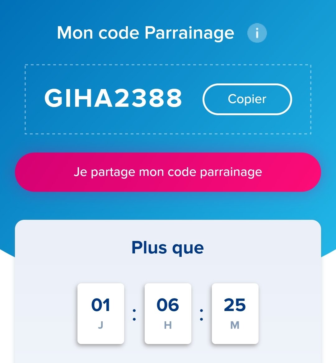 sellig94's tweet photo. @parraine_bourso https://t.co/BQMJqb0nKR valable jusqu'à demain https://t.co/tu6925FFzF