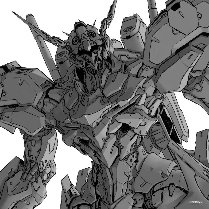 DERINRI's tweet photo. グリザイユなメカ達③
#水星の魔女 #ヴァナディースハート #G_Witch #Robots #Mecha https://t.co/71K7KvsMih