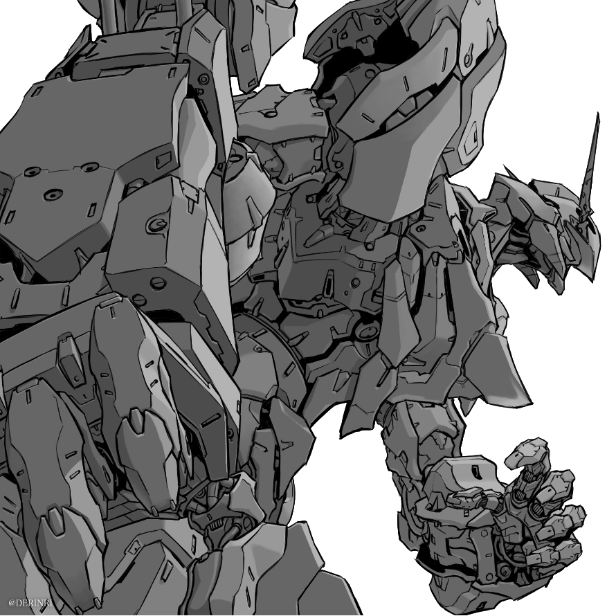 DERINRI's tweet photo. グリザイユなメカ達③
#水星の魔女 #ヴァナディースハート #G_Witch #Robots #Mecha https://t.co/71K7KvsMih