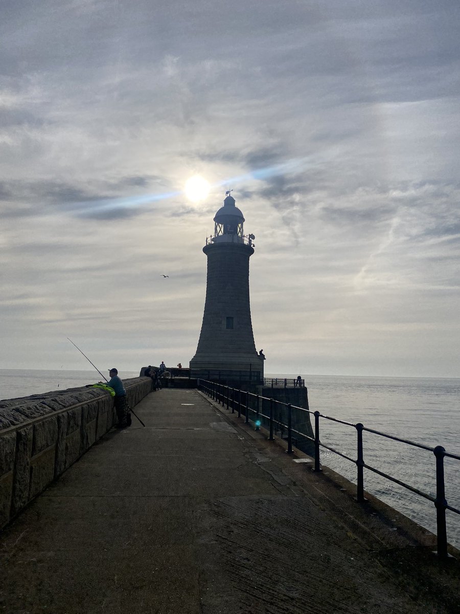 Beautiful morning here in Tynemouth