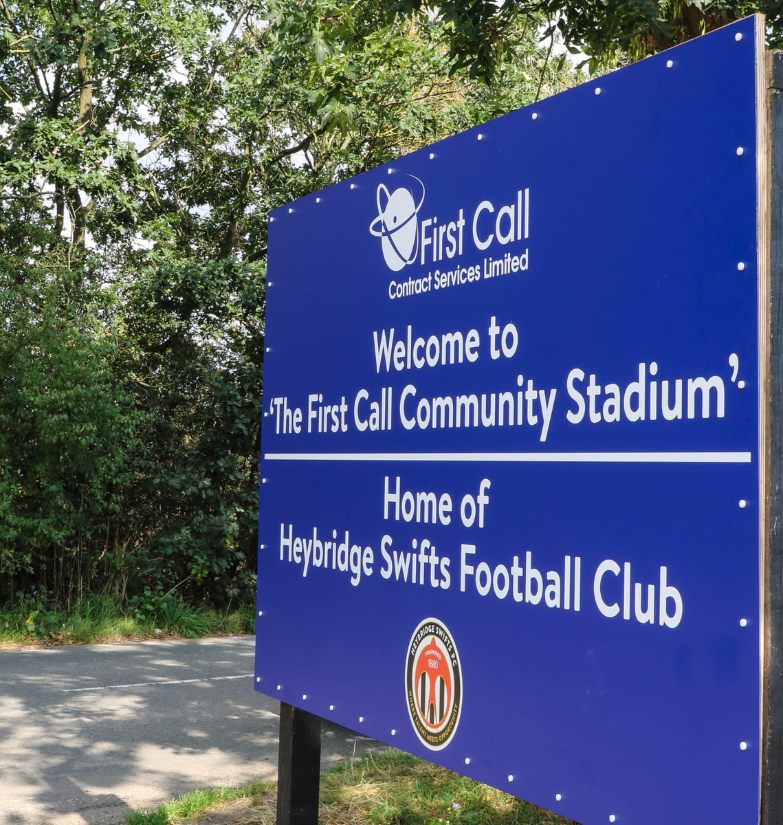 officialswifts's tweet image. We’re delighted to announce a new stadium sponsorship with @FirstCall_CS, who will be claiming the naming rights to the ground, which will now be called ‘The First Call Community Stadium’. 
We would like to thank First Call for their ongoing support 🙌🏻
firstcallcontractservices.co.uk