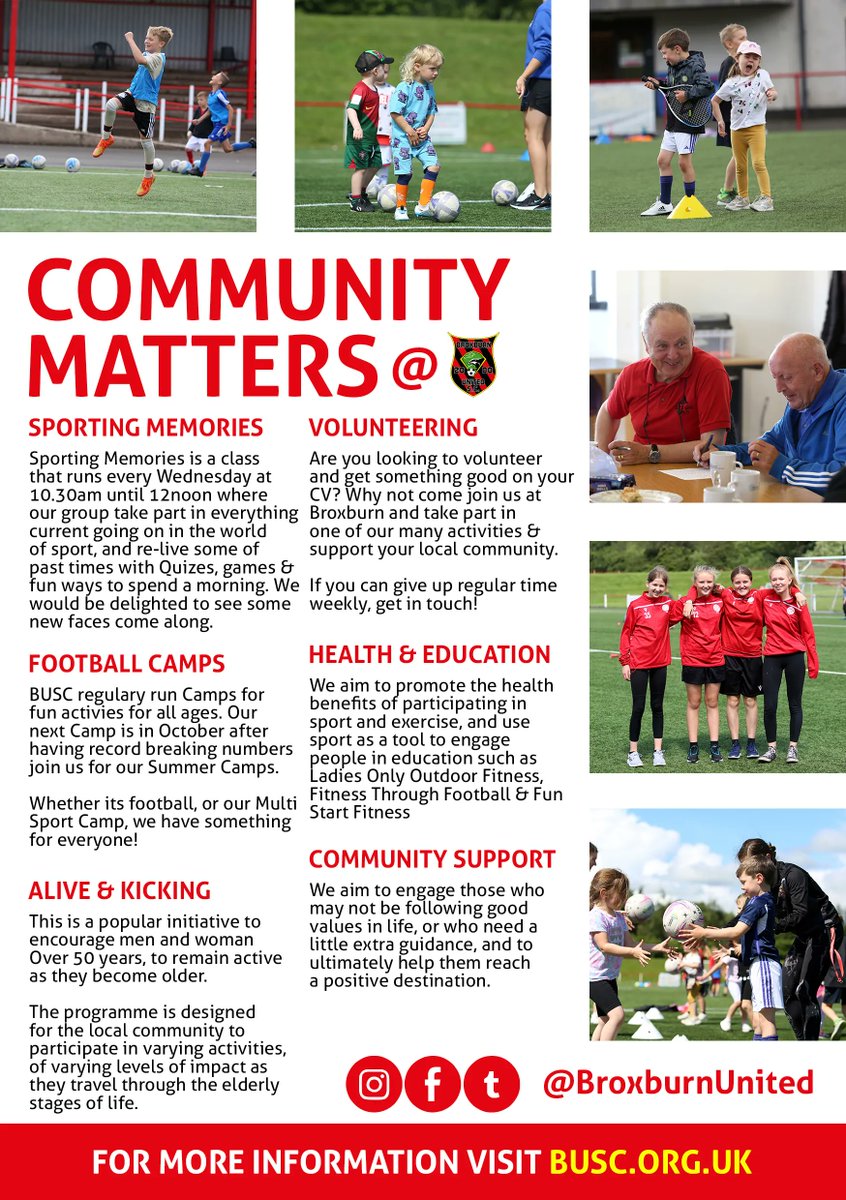 BroxburnUnited's tweet photo. ❤️🖤 𝐂𝐨𝐦𝐦𝐮𝐧𝐢𝐭𝐲 𝐌𝐚𝐭𝐭𝐞𝐫𝐬 

Our latest advert!

Know anywhere that we could place it? Let us know! 🙌🏻

Help us spread the word. https://t.co/xtZaXygo8S