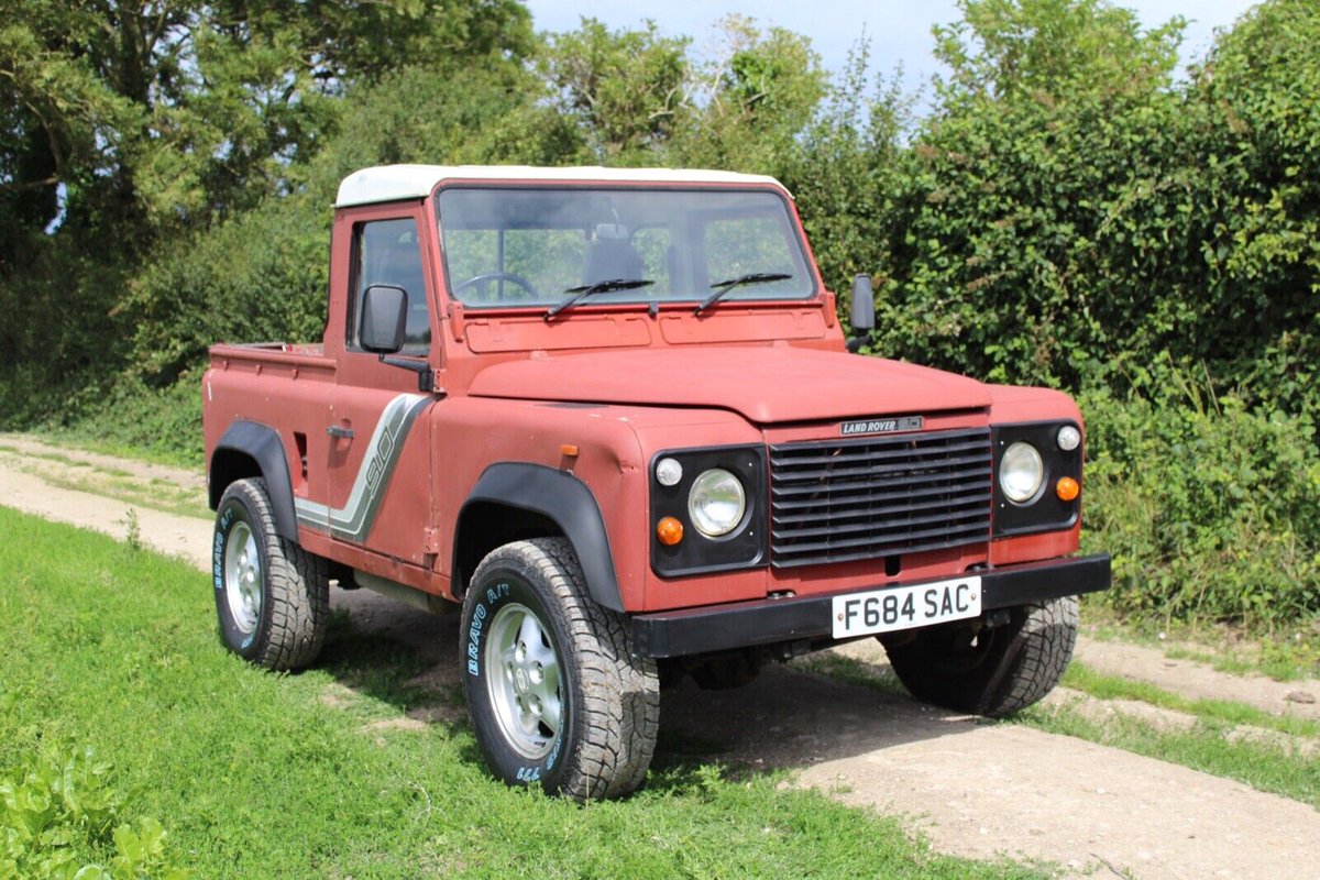 LandyStore's tweet photo. Ad - This week's Top 5 Posts - No.5
Land Rover 90 Pickup
On eBay here -->> https://t.co/UkLhaDsFFU

 #LandRover #LandRover90 #Pickup #Top5Posts #AutoBidding https://t.co/4Ot3T6CwIS