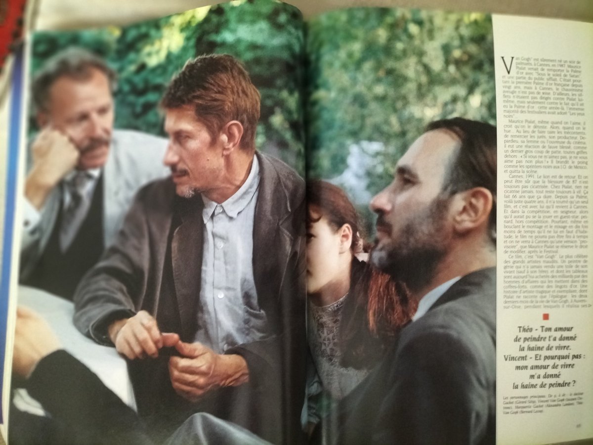 westernculturel's tweet photo. "Van Gogh"
De Maurice #Pialat.
Avec Jacques Dutronc, Bernard Le Coq, Alexandra London...
Cannes 1991. Studio, mai 1991. https://t.co/4Bxfi4CGF1