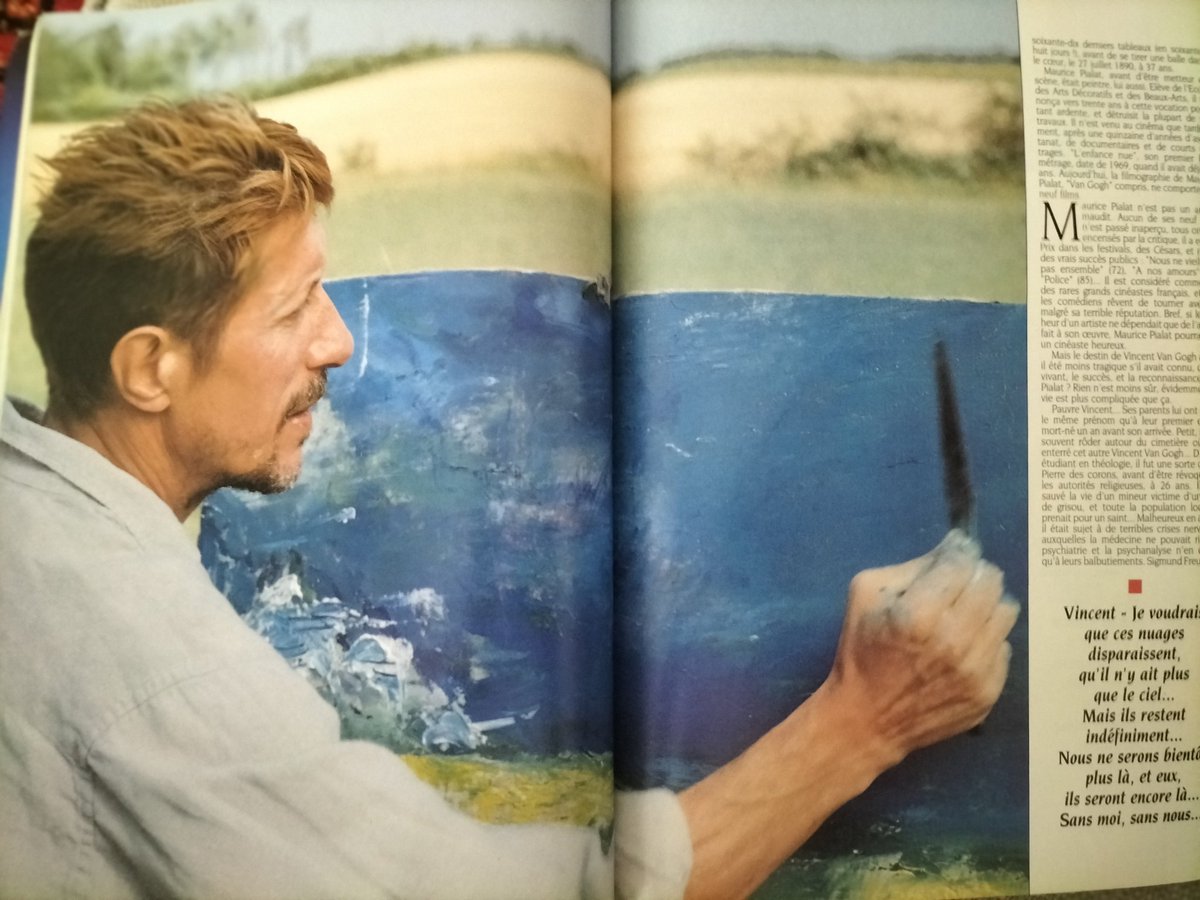 westernculturel's tweet photo. "Van Gogh"
De Maurice #Pialat.
Avec Jacques Dutronc, Bernard Le Coq, Alexandra London...
Cannes 1991. Studio, mai 1991. https://t.co/4Bxfi4CGF1