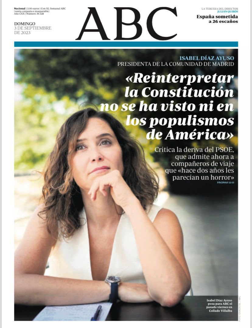 ppmadrid's tweet photo. Madrid va a estar a la altura por difícil que sea la situación.

@IdiazAyuso en @abc_es https://t.co/iElqvW7wo4