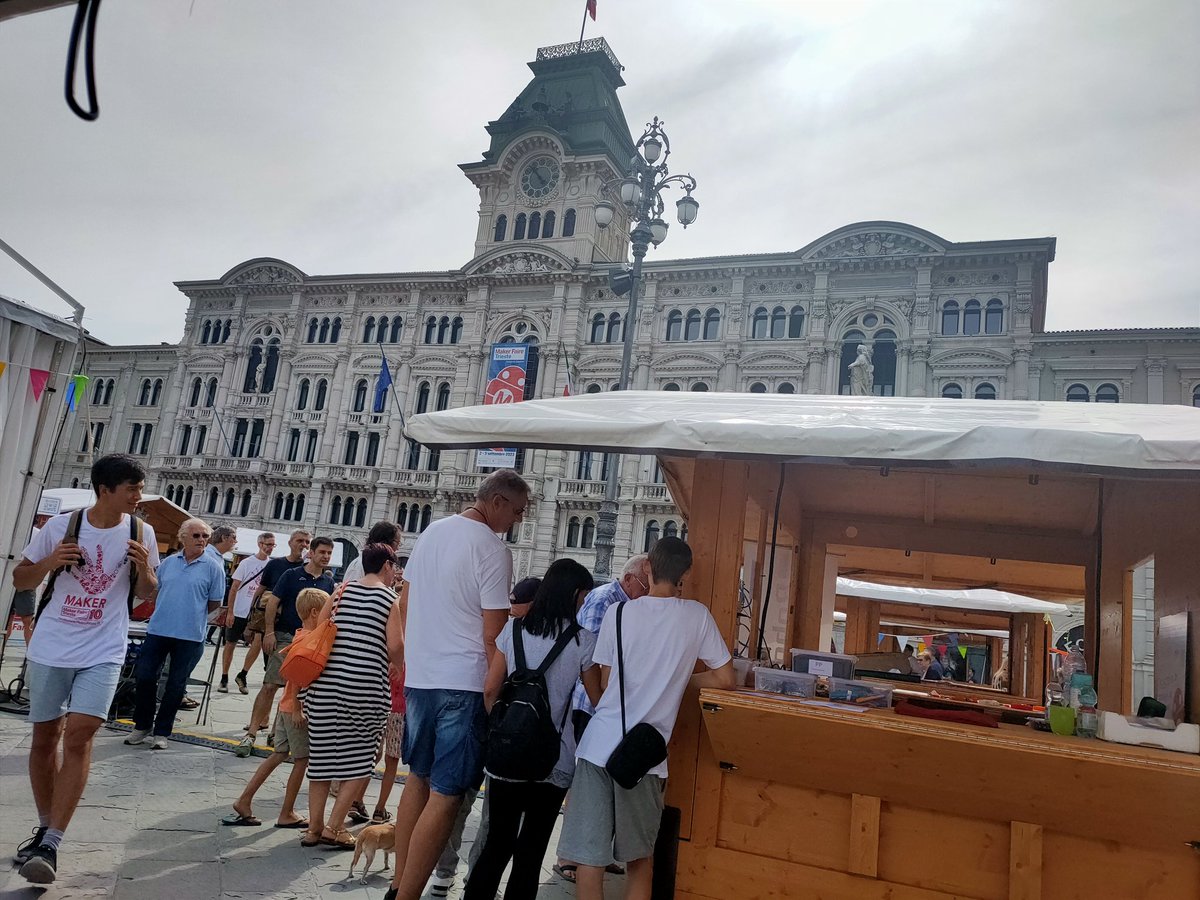 🤩10th Maker Faire Trieste! Last chance to visit us untill 6p.m. today!🤩
#makerfaire <a href="/makertrieste/">Maker Faire Trieste</a> #MFTS2023