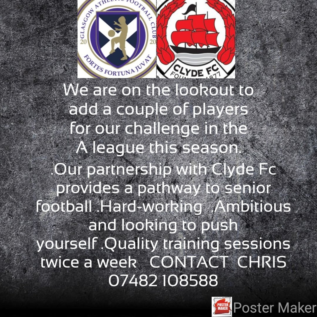 Looking to add a couple of players before the league and scottish kicks of this season.